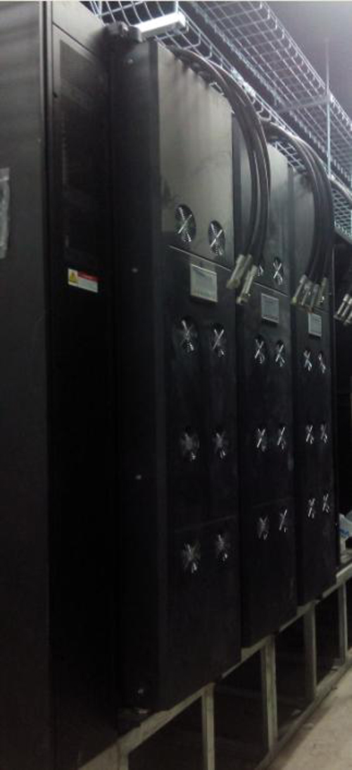 我国移动(新疆)数据基地一期工程机电工程热管背板空调设备收购